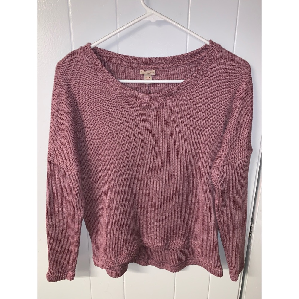 Purple Sweater